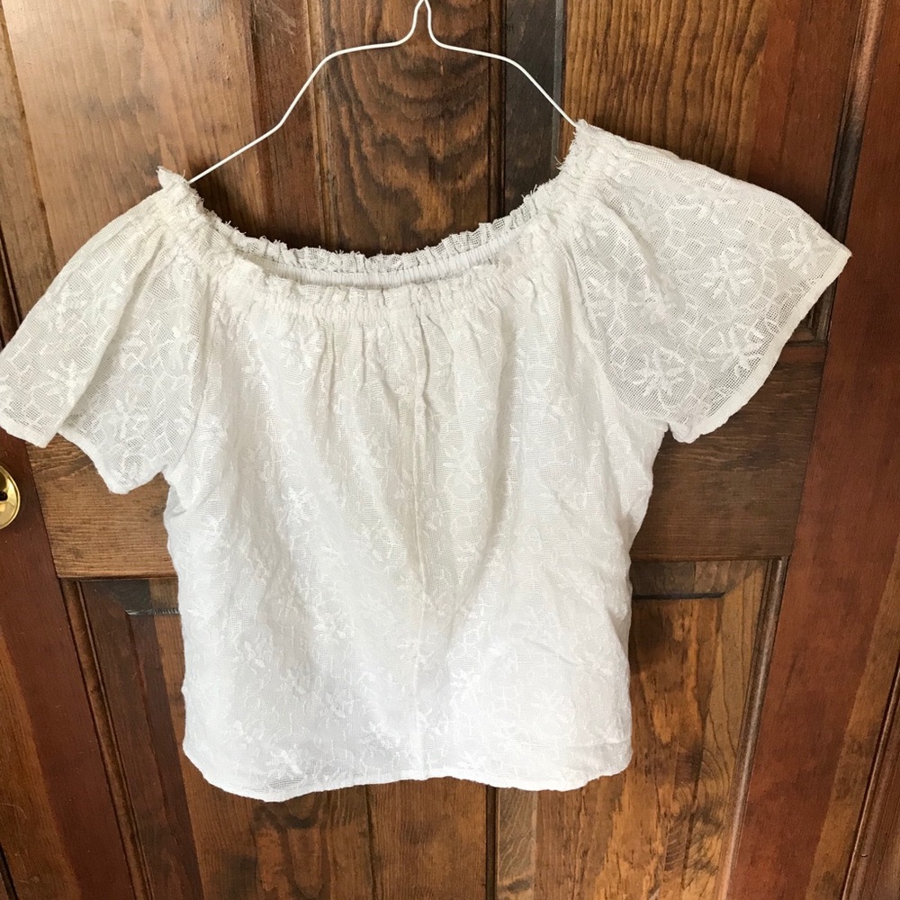 Abercrombie & Fitch Off the Shoulder Top